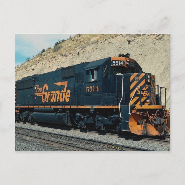 Postal Denver y Rio Grande Western, EMD SD-50 (Anverso)