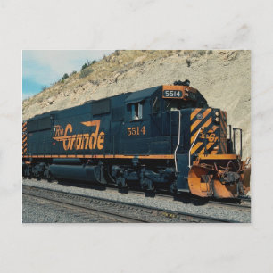 Postal Denver y Rio Grande Western EMD SD-50 No. 5514,