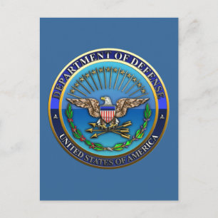 Postal Departamento de Defensa de Estados Unidos (DoD)