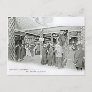 Postal Departamento de Provisión de Harrods, c.1901
