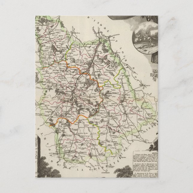 Postal Departamento De Viena (Anverso)