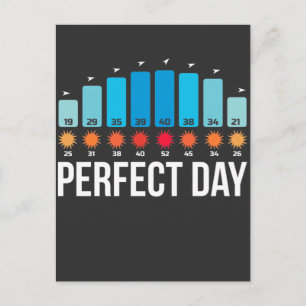 Postal Deporte acuático perfecto para el Kitesurfing Beac