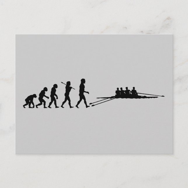 Postal Deporte de la caseta de la Carreras de remo (Anverso)