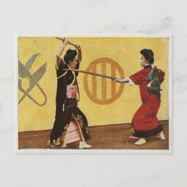 Postal Deporte Nacional De Japón En 1920 (Anverso)