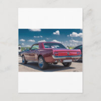 Deportes automovilísticos Mustang Rojo Músculo Mot