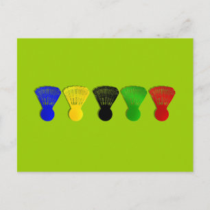 Postal deportes de barca deportiva bádminton