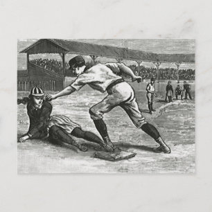 Postal Deportes de época, equipos de béisbol femenino vic