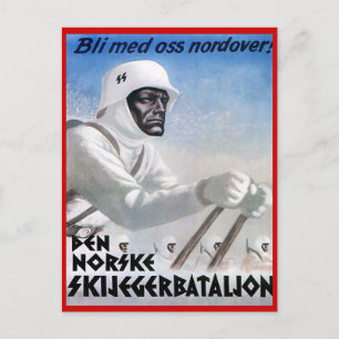 Postal Deportes de invierno de época, Norske Skijeggerbat