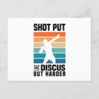 Deportes de Shot Put | Regalos de canto divertidos