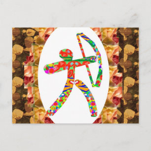 Postal Deportes del TIRO AL ARCO: Emboscada del asesino