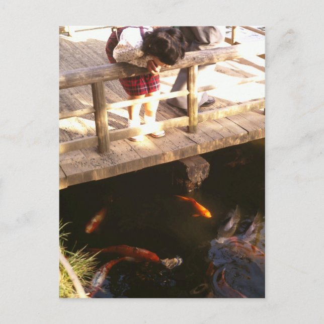 Postal Depósito de carpa (Anverso)