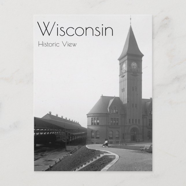 Postal Depósito delantero del lago (Anverso)