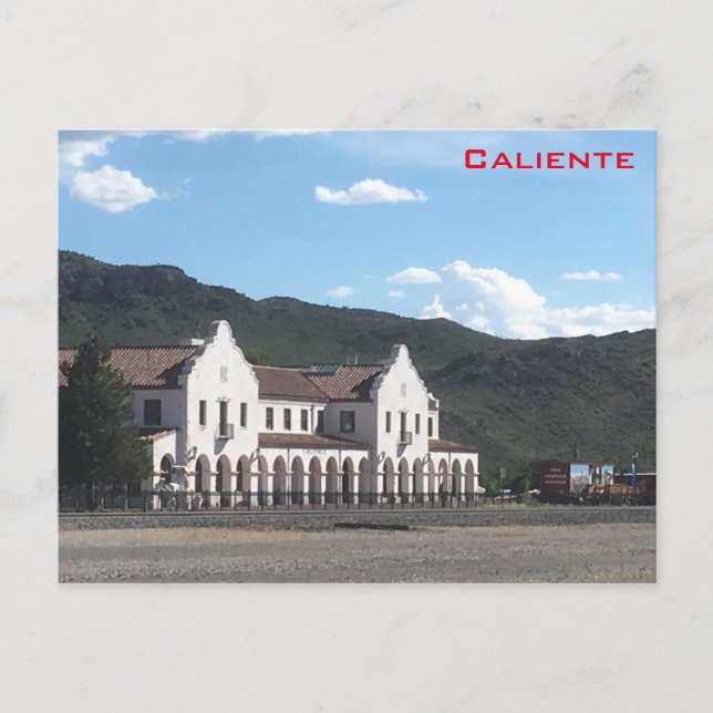 Postal Depósito ferroviario - Caliente (Anverso)