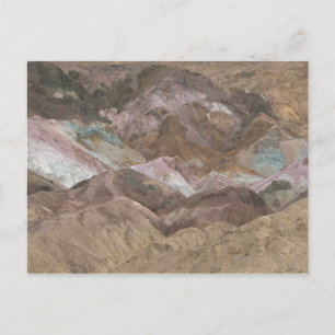 Postal Depósitos minerales coloridos expuestos en el Arti