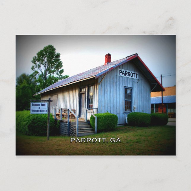 Postal DEPOT - Parrott, Georgia (Anverso)