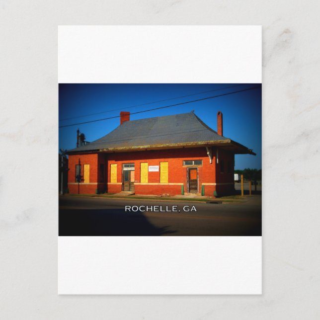 Postal DEPOT - Rochelle, Georgia (Anverso)