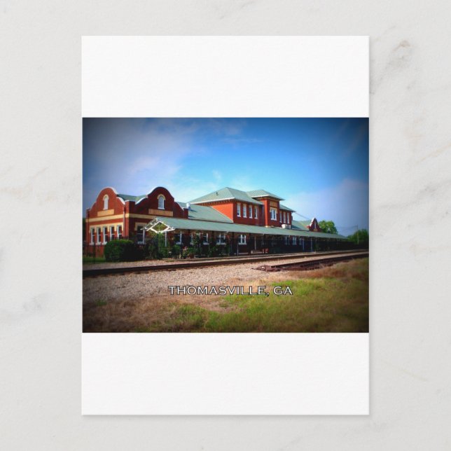Postal DEPOT - Thomasville, Georgia (Anverso)