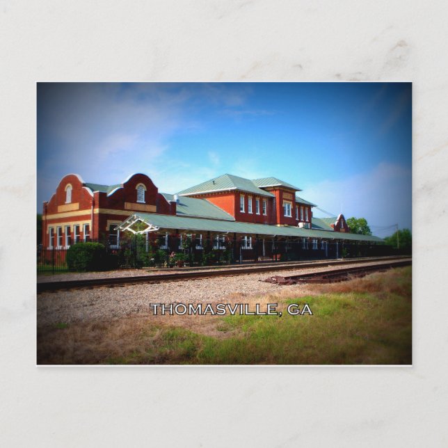 Postal DEPOT - Thomasville, Georgia (Anverso)
