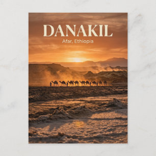 Postal Depresión de Danakil, Mekele, Región Afar
