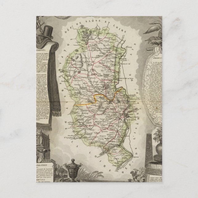 Postal Dept Du Rhone (Anverso)