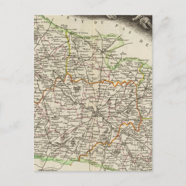 Postal Dept Of The Somme (Anverso)