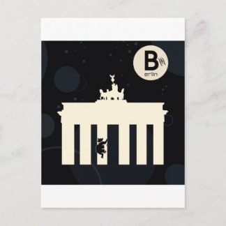 Postal Der Bär auf Berlin - Brandenburger Tor
