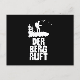 Postal Der Berg Ruft Montañas Naturaleza Paseando Regalo