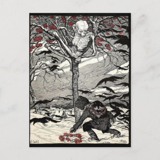 postal Der Tod im Baum