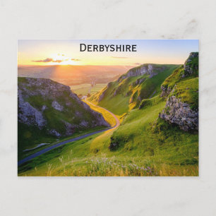 Postal Derbyshire England Winnats Pass Travel Photo