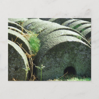 POSTAL DERBYSHIRE MILLSTONES