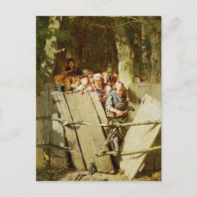 Postal Derecho de paso (Anverso)