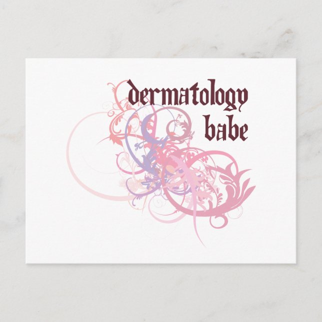 Postal Dermatología Babe (Anverso)