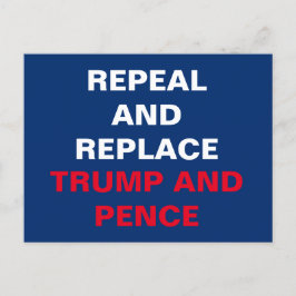 Postal Derogar y reemplazar a Trump y oponer resistencia