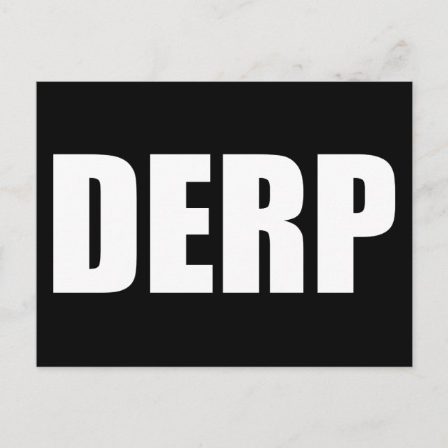 POSTAL DERP (Anverso)