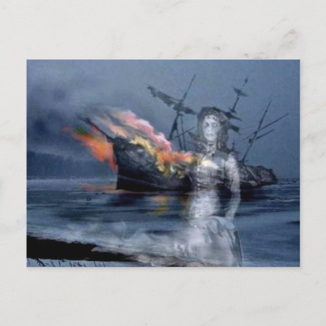 Postal Derroche costero (Anverso)