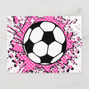 Postal derroche de fútbol.