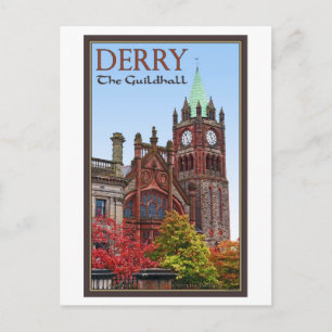 Postal Derry - El Guildhall