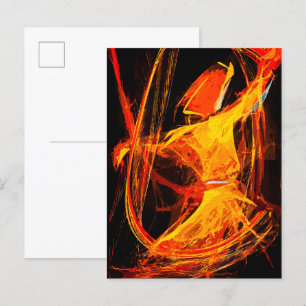 Postal Derviche Giróvago Sufí Místico – Arte Abstracto