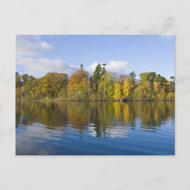 Postal Derwentwater, Distrito de los Lagos, Cumbria, Ingl (Anverso)