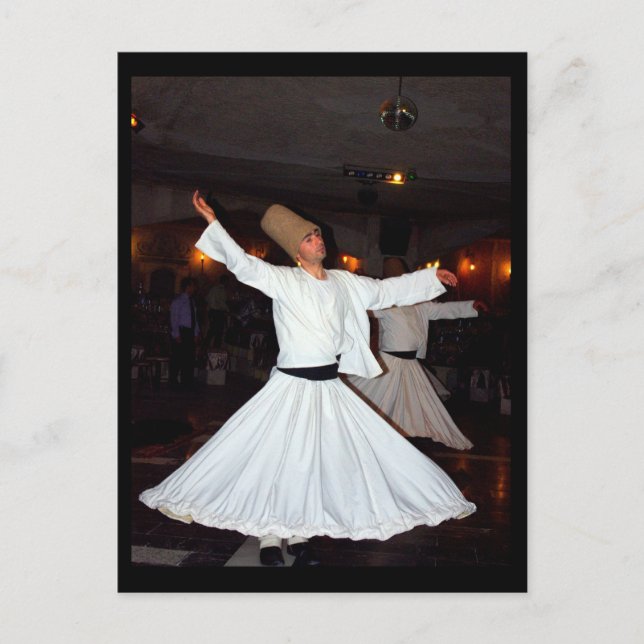 Postal Derwish Danser (Anverso)