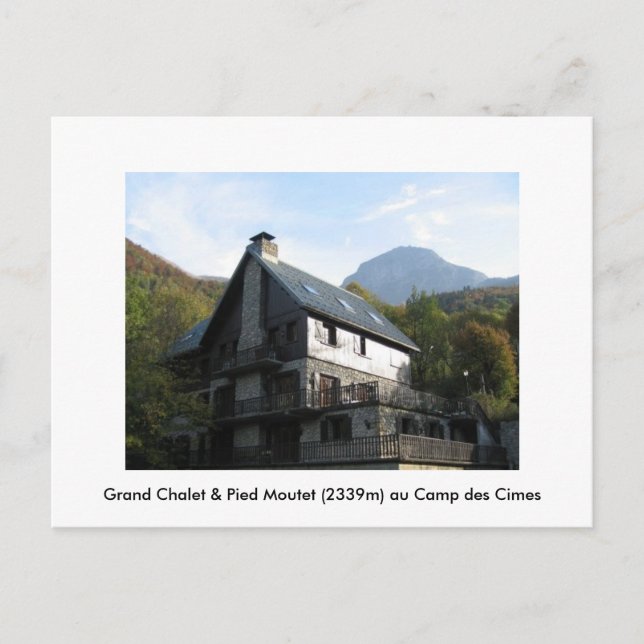 Postal DES Cimes del campo (Anverso)