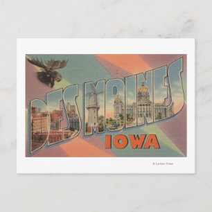 Postal Des Moines, Iowa (Cabeza De Moose)