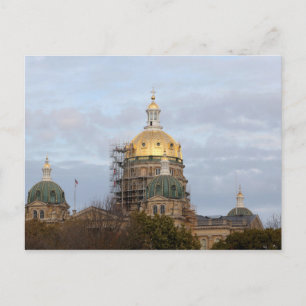 Postal Des Moines, Iowa - Edificio Capitol
