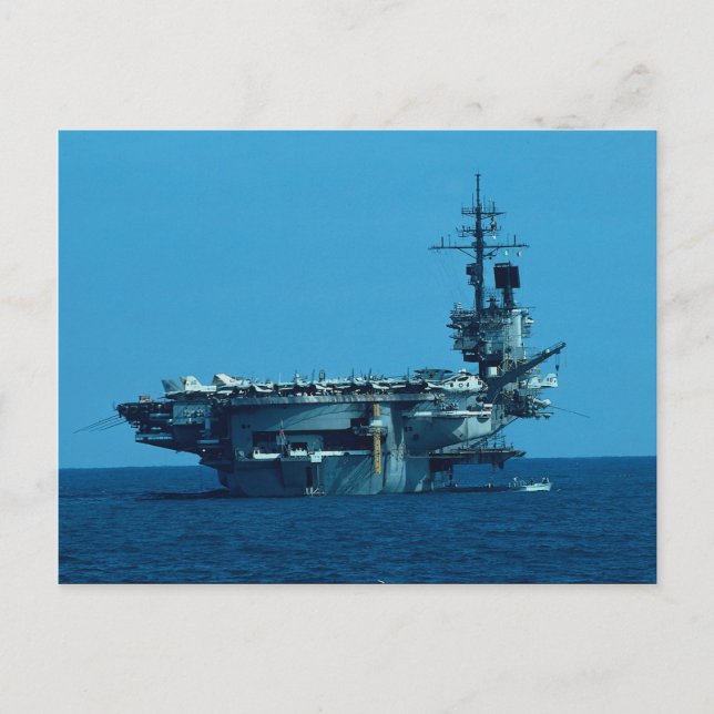 Postal Desactivación de la CV-66 "USS America" en 1996, s (Anverso)