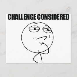 Postal Desafío considerado