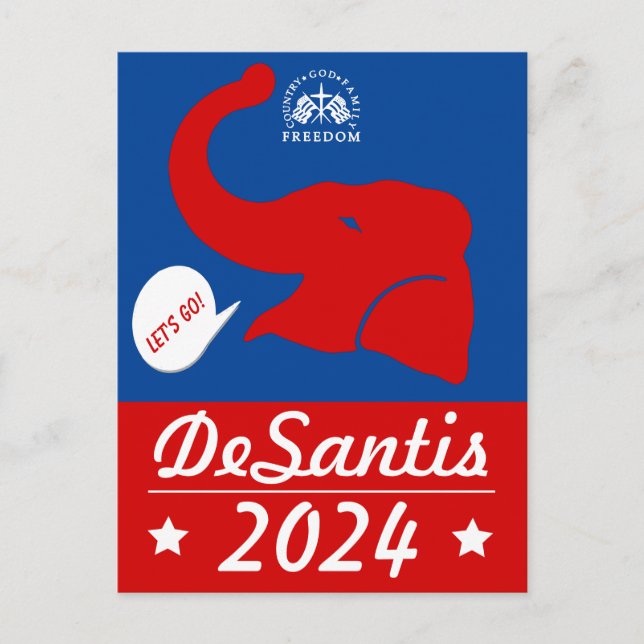 Postal DeSantis 2024 (Anverso)