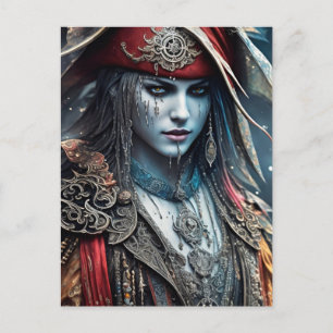 Postal Desata tu imaginación con nuestro Chica pirata