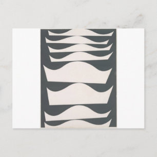 Postal Desaxe de la ecologización por Sophie Taeuber-Arp