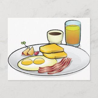 Postal Desayuno