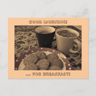 Postal Desayuno